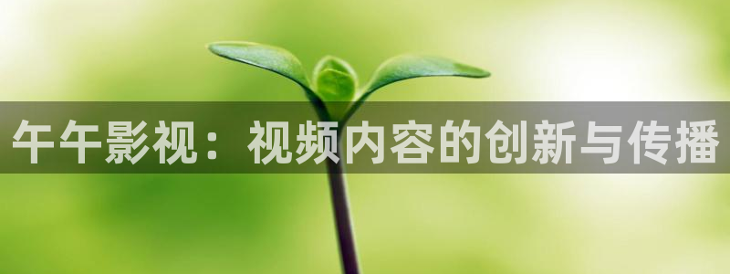 超碰人人添：午午影视：视频内容的创新与传播